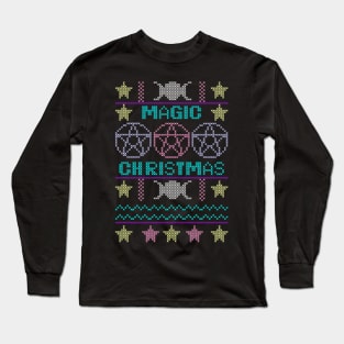 Ugly sweater Magic Christmas Long Sleeve T-Shirt